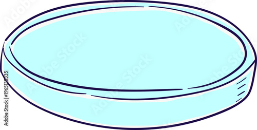 Cawan Petri Peralatan Gelas Laboratorium untuk Eksperimen Kimia