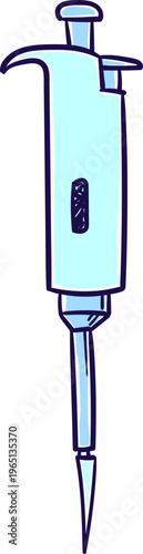 Standard Micro Pipet Laboratory Equipment for Chemistry Experiment