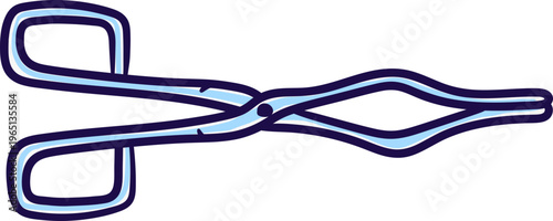 Laboratory Tongs Tool for Handling Hot Glassware and Equipment