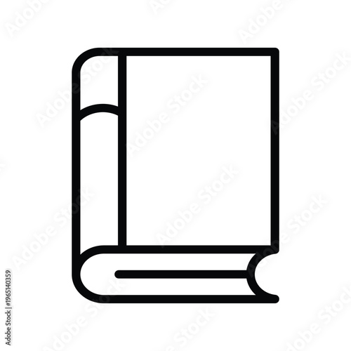 vector illustration of a book