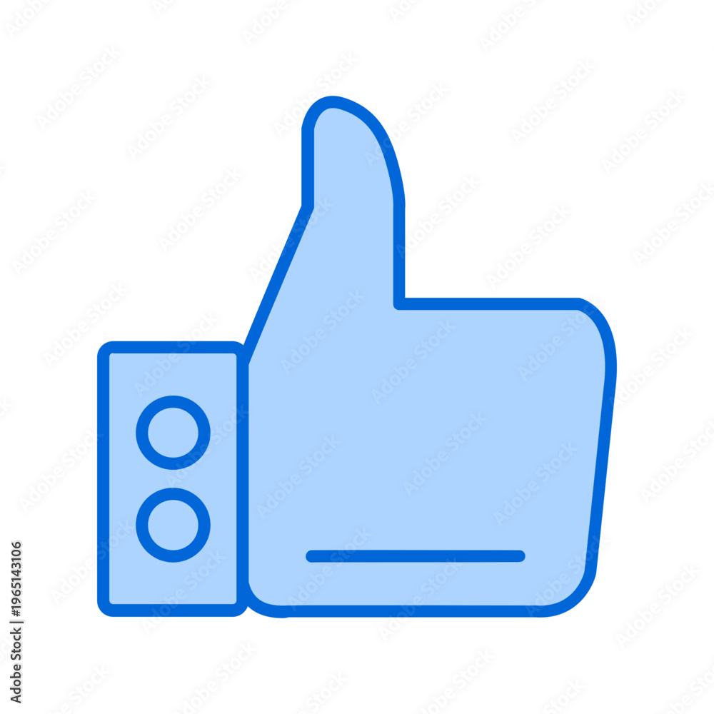 Obraz premium Like Vector Icon Design
