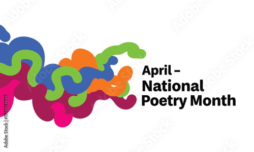National poetry month celebration in april