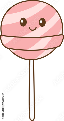 Cute Lollipop Candy Kawaii Sweet Decorative Sticker