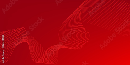 Pictute 3d Red stripy metallic background. Wave stripes background. Futuristic wallpaper metal