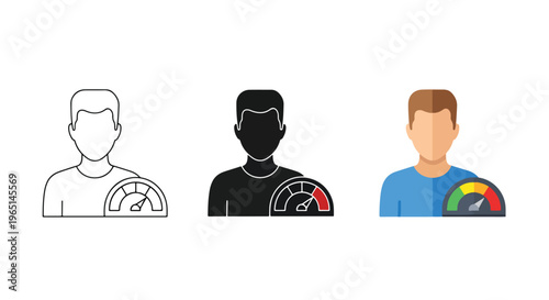 flat vector fitness tracker icons set - Editable line icons. Vector illustration - Glyph and solid icon set - Icon vector