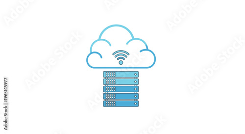 Cloud Server Infrastructure Network Connection