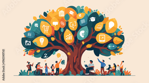 A simple, modern design element on a beige background, conveying minimalism and elegance, perfect for design and advertising use.