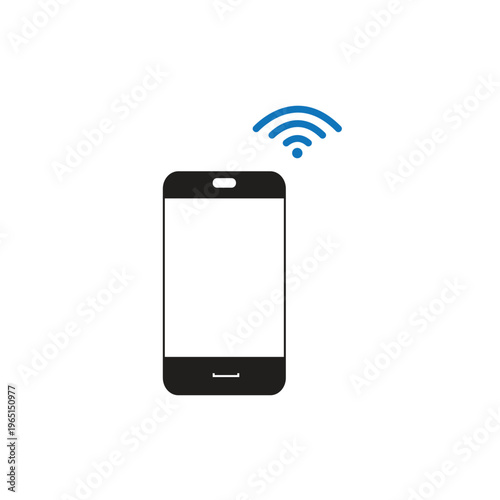 Smartphone Wireless Connection Mobile Technology Icon