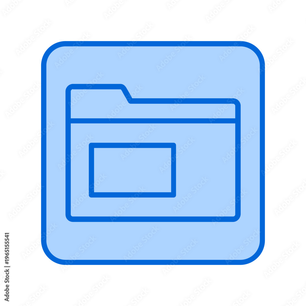 Fototapeta premium Folder Vector Icon