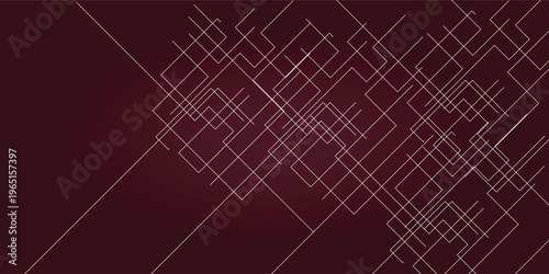 Abstract geometric lines on a dark background.