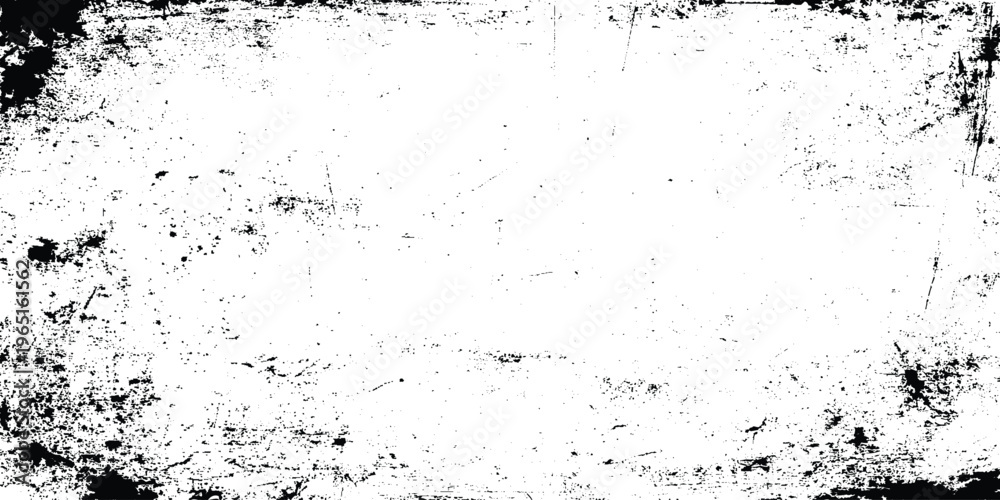 Obraz premium Grunge textured background with black and white distressed effect for design