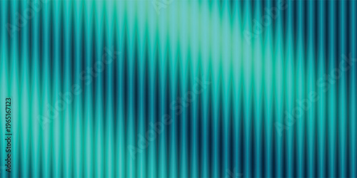 Abstract gradient background with vertical soft glowing stripes, smooth wave-like light patterns, teal to cyan color palette