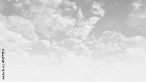 Dark Cloudy Stormy Sky. Textured Monochrome Sky with Cloud Detail