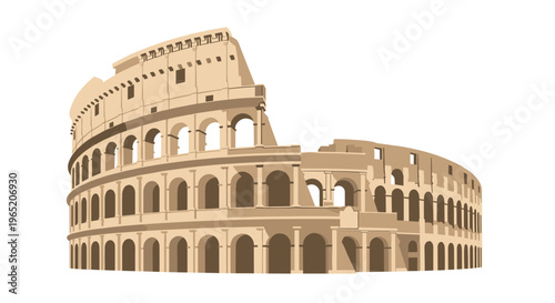 Colosseum Rome Italy Ancient Architecture 1.