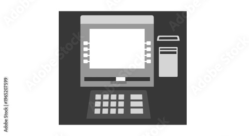 Point of Sale Terminal Machine.