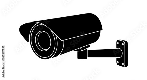 Security Camera Closeup View.