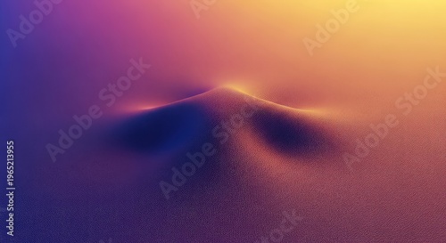 Conceptual visualization of invisible gravitational forces pulling on an empty, featureless field or theoretical spacetime fabric, field, infinite, digital