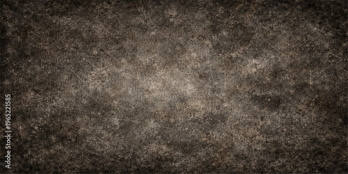 A dark and aged grunge wallpaper background featuring a textured blend of black and dark brown fur patterns across a rough vintage material surface