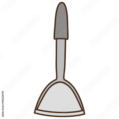 Spatula vector illustration of a kitchen utensils