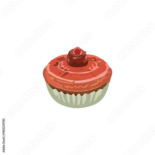 A delightful slice of strawberry cheesecake topped with fresh fruit.. sweet dessert