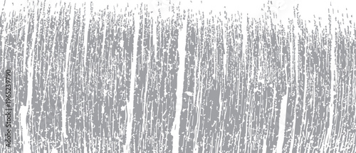 vertical featuring vertical light gray scratchy texture with uneven white streaks. Scalable various applications.