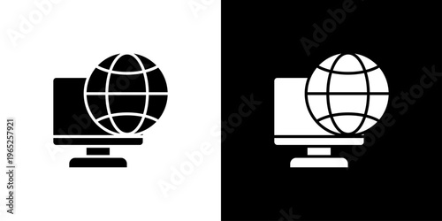 Browser Icon Sheet Black And White