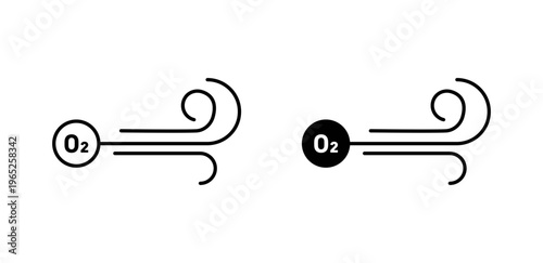 Clean Air icon graphic vector. icon collection