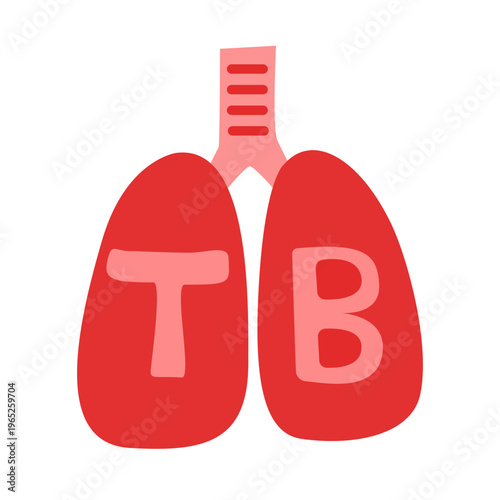 mycobacterium tuberculosis infection disease concept.