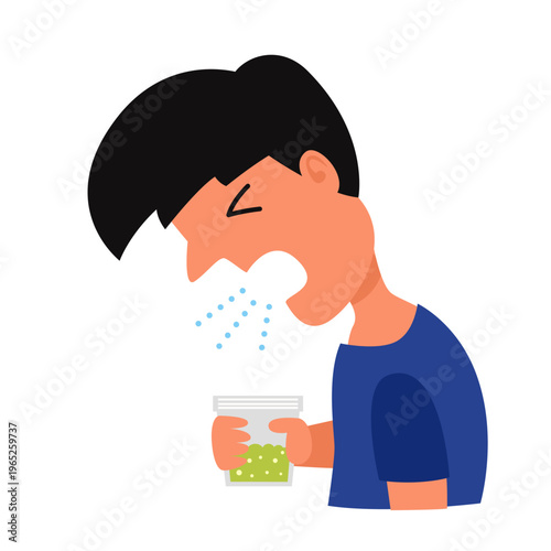 mycobacterium tuberculosis infection disease concept.