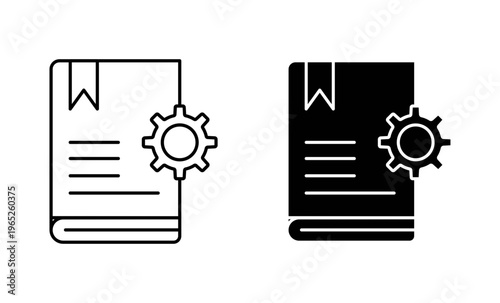Guide icon graphic vector. icon collection