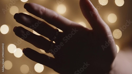 Close Up of a Hand Reaching Out