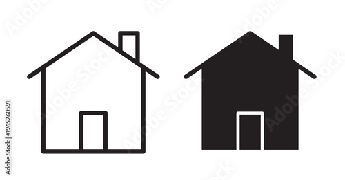 Home icon graphic vector. icon collection