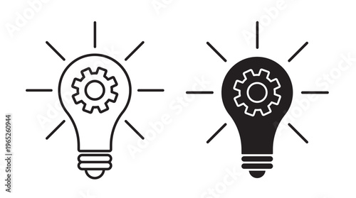 Innovation icon graphic vector. icon collection