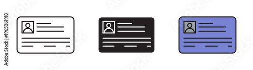 License icon graphic vector. icon collection