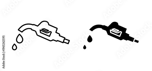 petrol icon graphic vector. icon collection