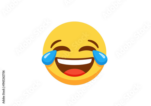 Laughing face emoji with tears of joy
