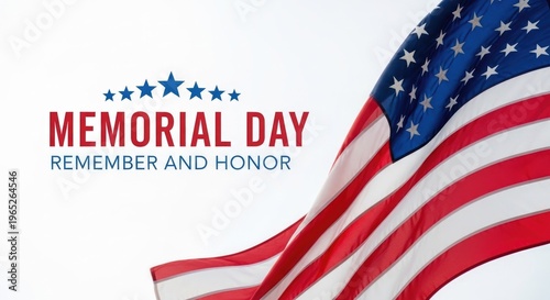 Memorial day tribute honoring fallen heroes and american patriots on memorial day