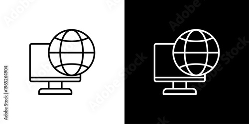 Browser Icon Sheet Black And White