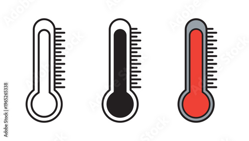 Thermometer icon graphic vector. icon collection