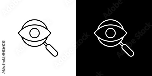 Search Icon Sheet Black And White