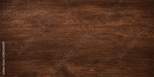 A dark brown leather texture surface features a natural grain pattern inspired by aged wooden oak planks and rustic timber design elements