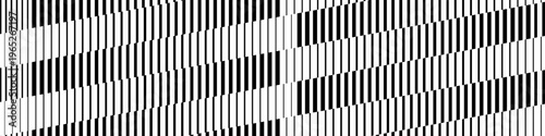 Repeating fading black white parallel lines backdrop. Doppler effect vector wallpapper. Gradation lines pattern. Gradient striped halftone texture background