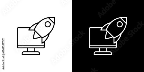 Startup Icon Sheet Black And White