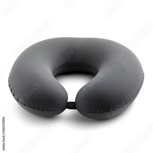 pair of black leather gloves