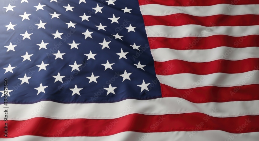 Obraz premium Memorial day tribute honoring fallen heroes under the american flag