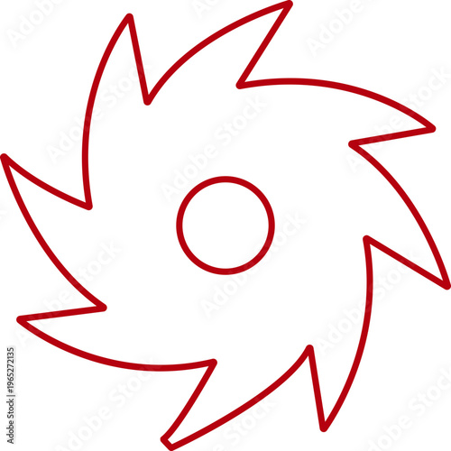 Hurricane cyclone icon in line style featuring storm, typhoon, tornado, whirlwind, vortex and weather synonym elements for disaster alert, climate design and warning graphics