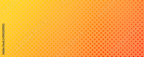 Colorful halftone background with dots