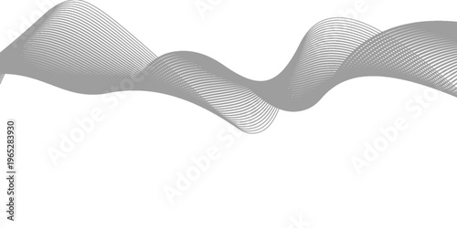 Abstract vector background with black wavy lines. EPS10
