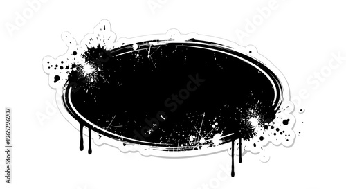 Black Trampoline with Metal Frame.