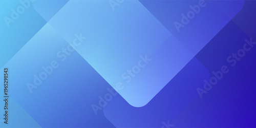 Blue Abstract Geometric Background With Overlapping Rounded Squares for Modern Design and Technology EPS10
